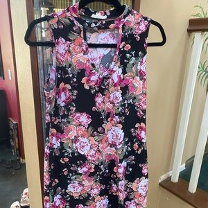 Floral dress size large
